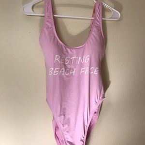 Resting beach face swimsuit⚡️⚡️price drop⚡️⚡️